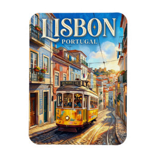 Tram 28 Portugal Magnet