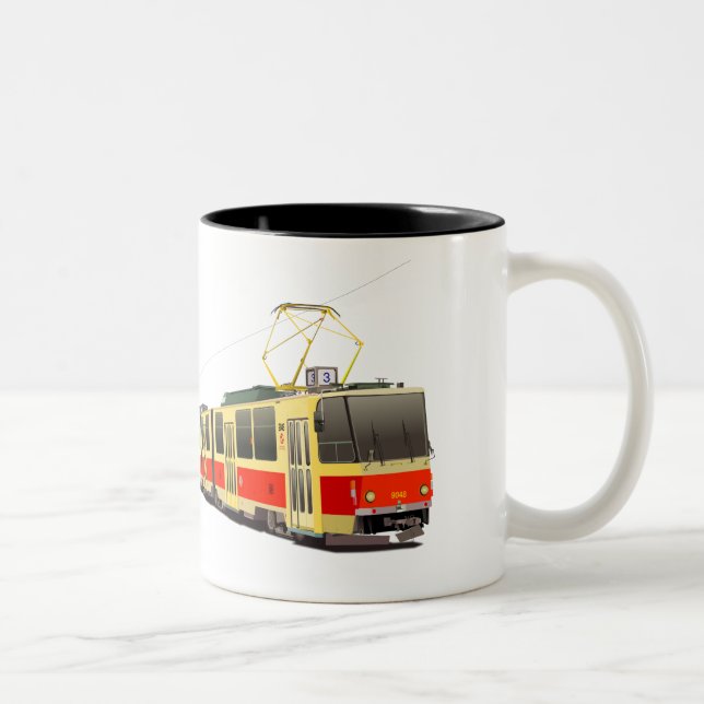 Tram KT8D5 Two-Tone Coffee Mug (Right)
