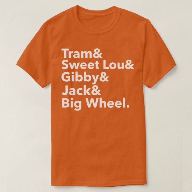 Tram Sweet Lou Gibby Big Wheel T-Shirt (Design Front)