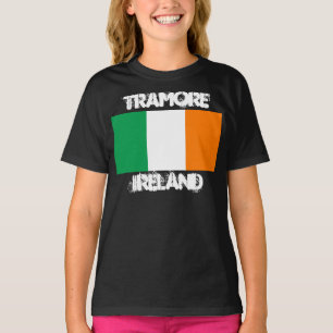 Tramore, Ireland with Irish flag Kids T-Shirt