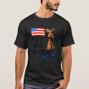 Tramp Harris Debate Funny Pets T-Shirt