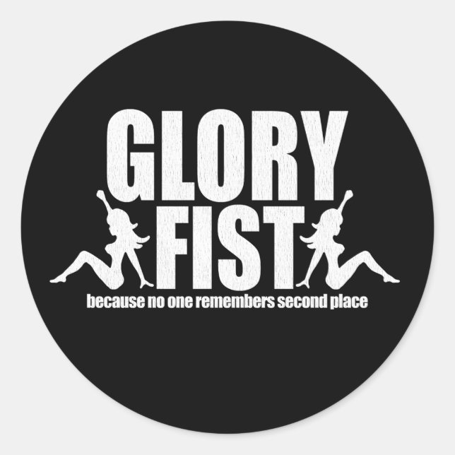 Tramp Stamp Sticker! Classic Round Sticker (Front)