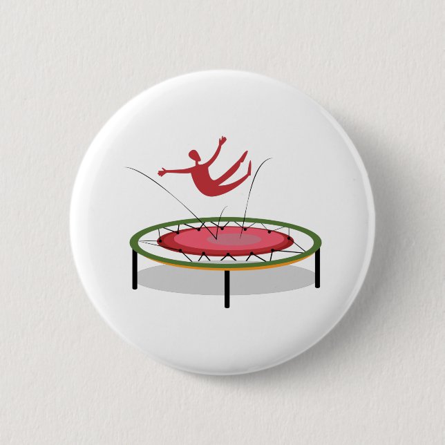 Trampoline 6 Cm Round Badge (Front)