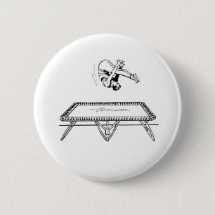 Trampoline 6 Cm Round Badge