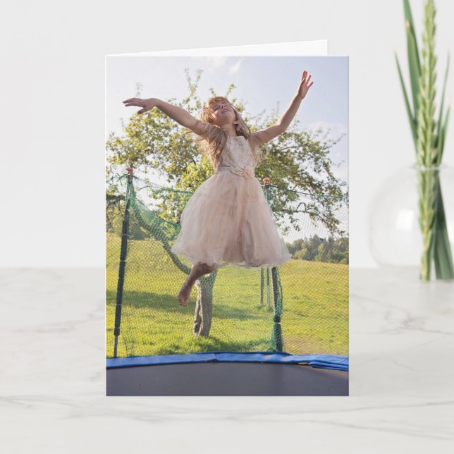 TRAMPOLINE GIRLS BIRTHDAY CARDS (Front)
