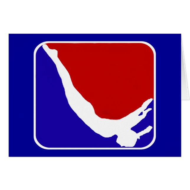 Trampoline gymnast (Front Horizontal)