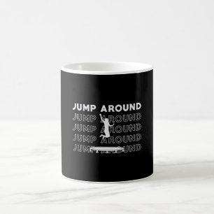 Trampoline Jump Around Gymnast Sport Trampolining Coffee Mug