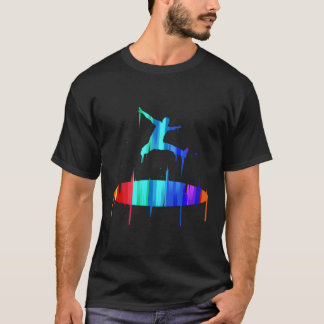 Trampoline Jumping Gymnastic Trampolinist T-Shirt