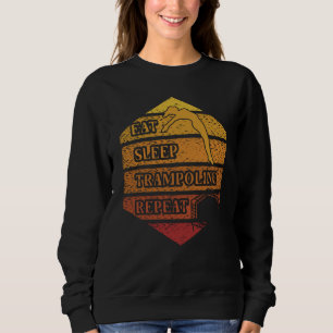 Trampoline Jumping Trampoline Gymnastics  4 Sweatshirt