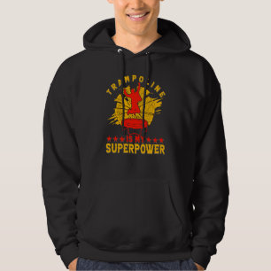 Trampoline Jumping Trampoline Gymnastics 8 Hoodie