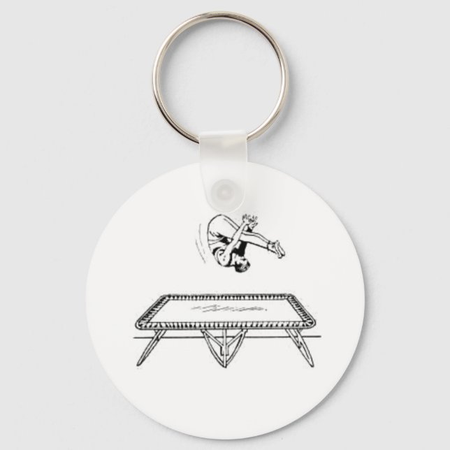 Trampoline Key Ring (Front)