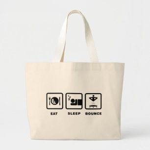 Trampoline Large Tote Bag