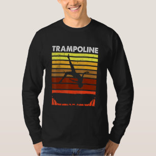 Trampoline Sports Acrobatics Retro Vintage Trampol T-Shirt