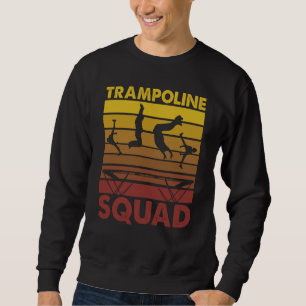Trampoline Squad Jumping Trampoline Gymnastics Sweatshirt