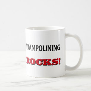 Trampolining Rocks Coffee Mug