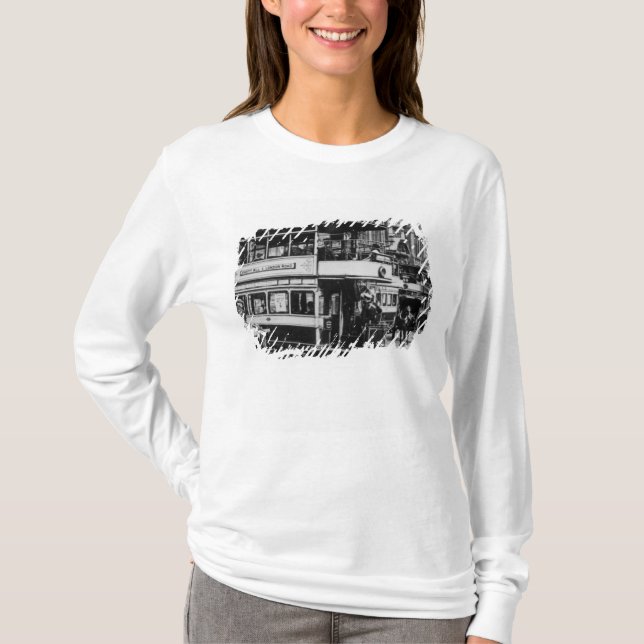 Trams in Manchester, c.1900 T-Shirt (Front)