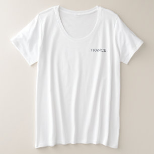 Trance Electronic Dance Music Plus Size T-Shirt