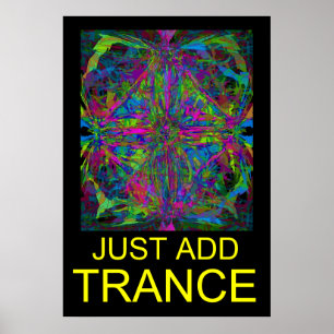 Trance music poster