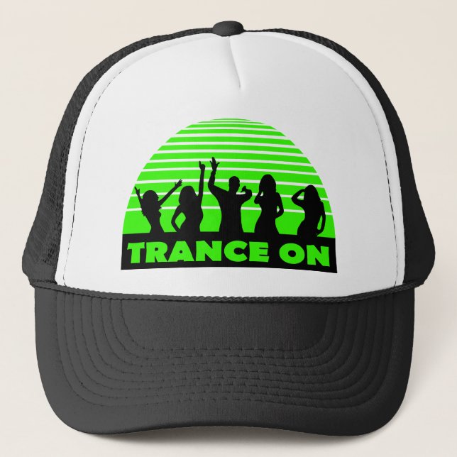 Trance on Dancers design Trucker Hat (Front)
