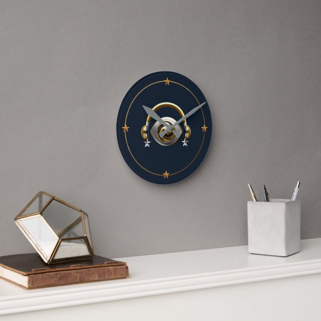 TranceVibz Midnight Signature Wall Clock (Office)