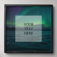 Tranquil Aurora Scene – Customisable Nature-Inspir