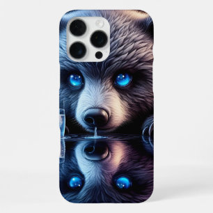 Tranquil Bear Beneath the Fierce Bear's Gaze iPhone 16 Pro Max Case