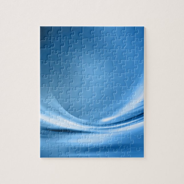 Tranquil Blue Wave Impuzzible Jigsaw Puzzle (Vertical)