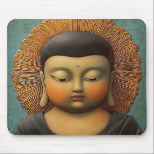 Tranquil Buddha Mouse Pad