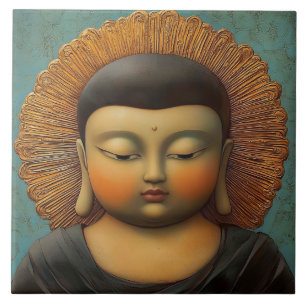 Tranquil Buddha Tile