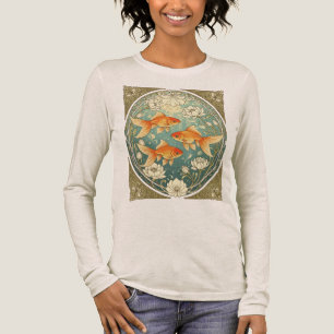 Tranquil Dance Of The Nowruz Goldfish Tri-Blend Shirt
