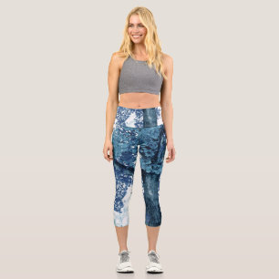 Tranquil Ginkgo Dream 4 #art #tree Capri Leggings