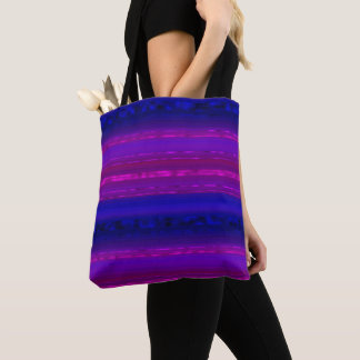 Tranquil Glass Stripes Tote Bag