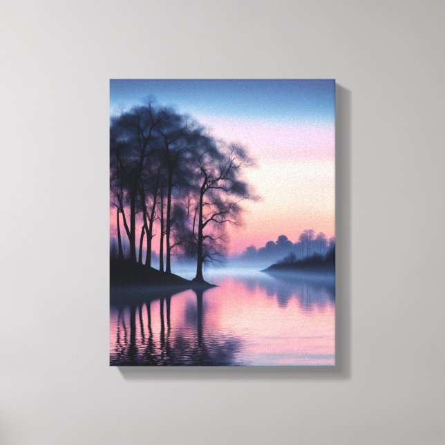 Tranquil Island Paradise Canvas Print (Front)