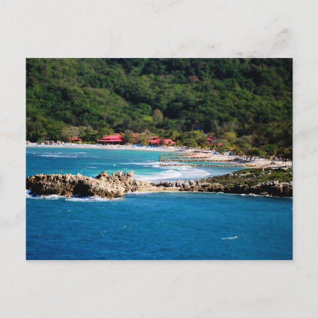 Tranquil Island Paradise Labadee Haiti Postcard (Front)