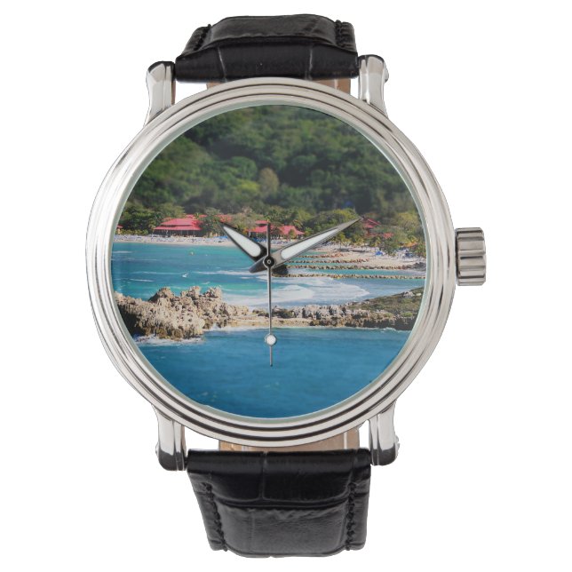 Tranquil Island Paradise Labadee Haiti Watch (Front)