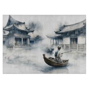 Tranquil Japan Cutting Board