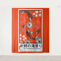 Tranquil Japanese Carp Art