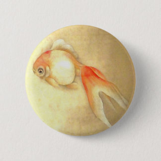 Tranquil Japanese Goldfish 6 Cm Round Badge