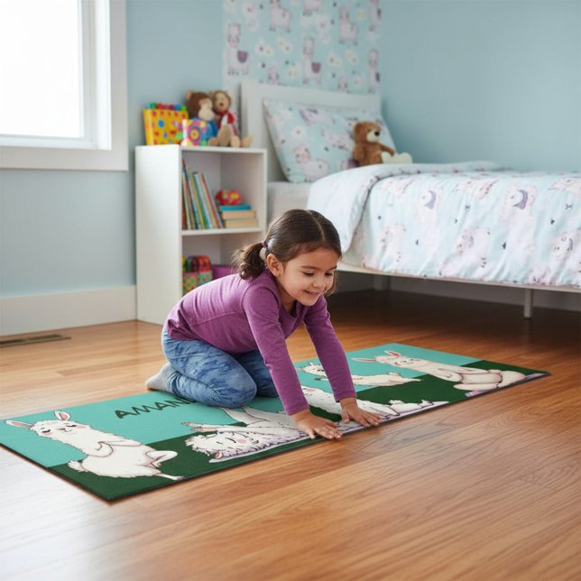 Tranquil Llama Yoga Mat (Creator Uploaded)