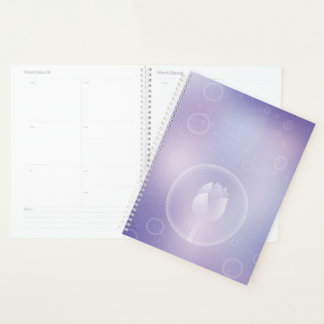 Tranquil Lotus Hardcover Daily Planner