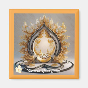 "Tranquil Mindful Soul" Magnet