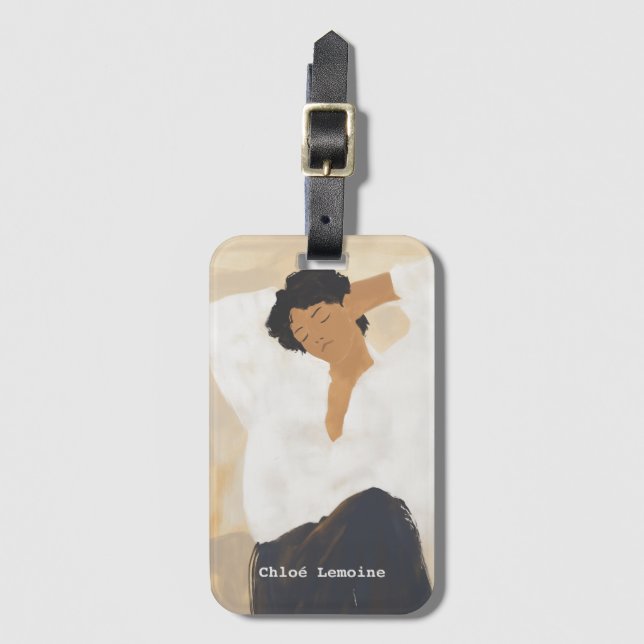 Tranquil Moment Luggage Tag (Front Vertical)