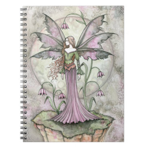 Tranquil Moon Flower Fairy Notebook