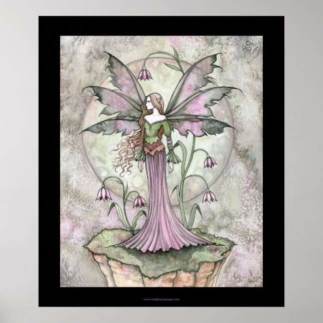 Tranquil Moon Flower Fairy Poster (Front)