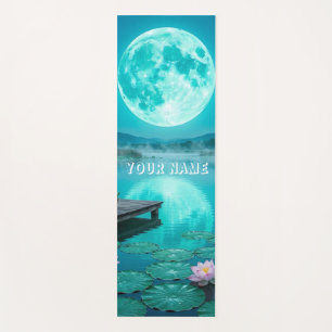Tranquil Moon Reflection Yoga Mat