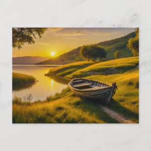 Tranquil Morning Sunrise  Postcard