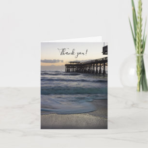 Tranquil New Year Thank You Card