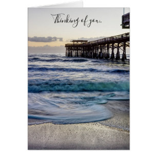 Tranquil New Year Thinking Of You Card
