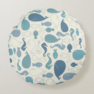 Tranquil Ocean Life Pillow