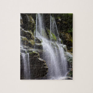 Tranquil Refreshing Waterfall - 8x10 inch Jigsaw Puzzle